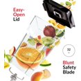 thumbnail image 4 of Blendtec FourSide Jar (75 oz), Four Sided, Professional-Grade Blender Jar, Vented Latching Lid, BPA-Free, Clear, 4 of 6