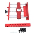 thumbnail image 4 of Guide Locator Jig,Woodworking Hole Drill Punch Dowel Cam Jig Kit Punch Positioner Top-Notch Performance, 4 of 8