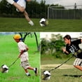 thumbnail image 5 of Football Kick Trainer Soccer Training Aids Hands Free Throw Sole Practice Equipment With Adjustable Belt Elastic Rope Football Training Belt, 5 of 6