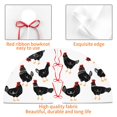 thumbnail image 4 of Rateoe Funny Chicken Print Christmas Tree Skirt 48" for Xmas Holiday New Year Party Circle Tree Mat Ornaments Decoration, 4 of 7