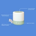 thumbnail image 4 of POPSUGAR Digital Sleep Aid Alarm Clock, Sunrise Simulation, Natural Sounds, Snooze Modes, Sage Green, 4 of 6