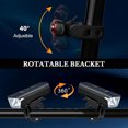 thumbnail image 4 of LEEYNEER Bike Lights  1500mAh USB Rechargeable Bicycle Lights  5 Modes  Super Bright High Lumens Front and Back LED Bike Lights  Bicycle Lights Taillight Set for Night Riding  Road and Mo, 4 of 5