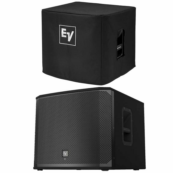Electro-Voice EKX-15SP 15" Powered Subwoofer with Padded Cover Package