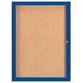 thumbnail image 1 of Aarco Products DCC4836RB 36 in. W x 48 in. H Enclosed Aluminum Bulletin Board - Blue, 1 of 1