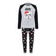 thumbnail image 1 of Pijama Star Wars para Hombre, Manga Larga Negro Talla G, 2 Piezas, 1 of 4