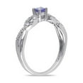 thumbnail image 3 of Everly Women's Tanzanite Sterling Silver Ring, 3 of 5