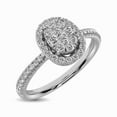 thumbnail image 2 of 14K White Gold 3/8 Ct.Tw. Diamond Fashion Ring, 2 of 4