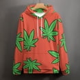 thumbnail image 6 of Hemp Leaves Oversized Hoodies for Women Pullover Womens Clothes with Pocket Mens Ultimate Pullover Hoodie Sweatshirt S-6XL, 6 of 8
