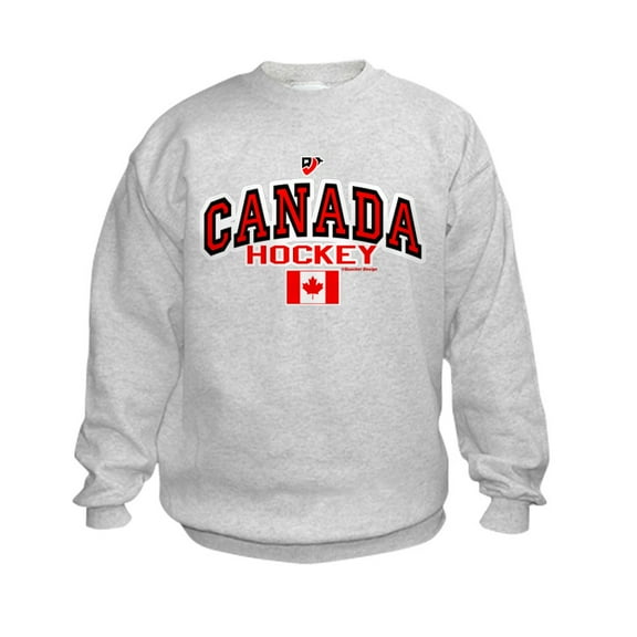 CafePress - CA(CAN) Canada Hockey Kids Sweatshirt - Kids Sweatshirt, Youth Crew Neck Sweatshirt