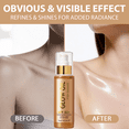 thumbnail image 5 of Body Glow Oil, Shimmer Body Oil, SPF 50 Broad Spectrum Sunscreen Body Oil for Beach Holidays, 3.38 fl oz, 5 of 8
