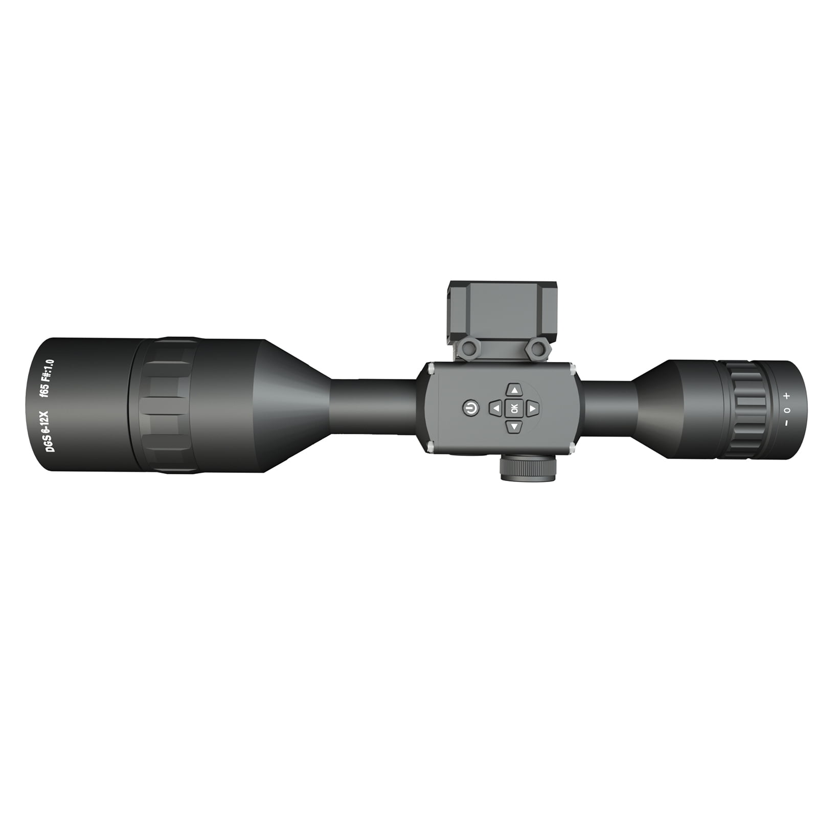 TWILITE Optics Rifle Scopes Full-color Vision Output at Night 6-12X HD 2K Digital Night Vision Riflescope for Hunting Full Dark