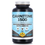 Vitamorph Labs Acetyl L-Carnitine Weight Loss Supplement Vegetarian Capsules, 1500 Mg, 120 Ct