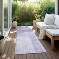 thumbnail image 6 of Addison Rugs Chantille Indoor/Outdoor Transitional Art Deco Lavender Washable Runner Rug, 2'3" x 7'6", 6 of 6