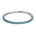 thumbnail image 1 of Bracelets Jonc Tennis pour Femmes en Argent Sterling 925, 1 of 3
