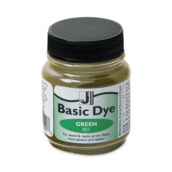 Jacquard Basic Dyes - Green, 0.5 oz