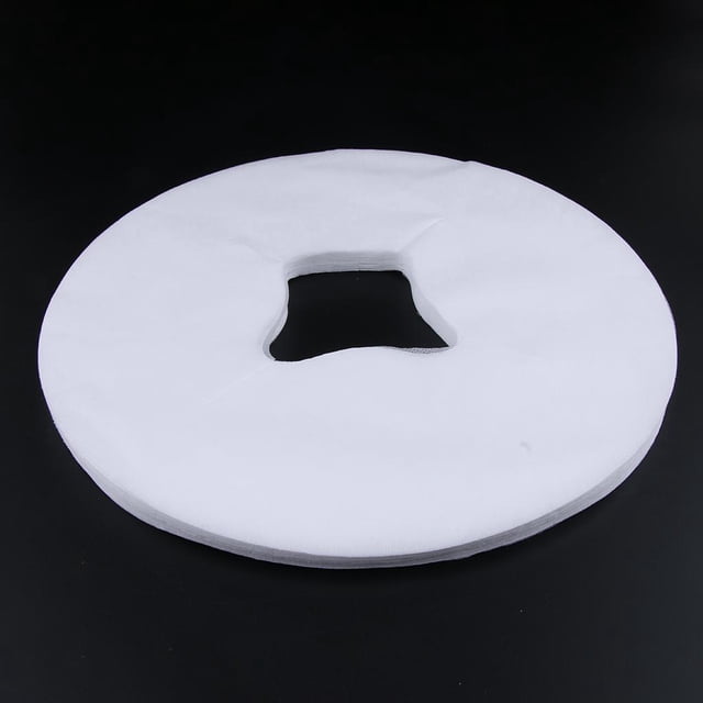 100 Piezas de Sábanas de Cojín para Reposacabezas de Cama de Mesa de Spa, Funda de Cuna Desechable
