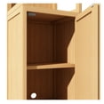 thumbnail image 6 of Large capacity multifunctional bamboo storage cabinet furniture for bathroom and living room, 6 of 7