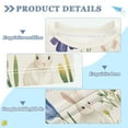 thumbnail image 2 of FORMRS Boys Rash Guard Short Sleeves Swim Shirt Quick Dry UPF 50+ Sun Protection, Sizes 3-12T, Blue Floral Rabbit, 2 of 6