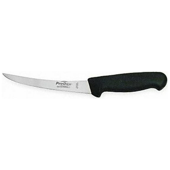 Dexter Russell PDM131F-6 Red 6" Flexible Curved Boning Knife