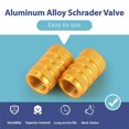 thumbnail image 3 of Alloy Tire valve cap, bicycle, motorcycles and car with Schrader valve, 2 set, 3 of 5