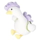 thumbnail image 3 of Juguete de Felpa de Pato de Flores, Animal Relleno Con El Cuerpo de Grasa Suave Ojos Brillantes Con Sombrero Floral Y Mochila Para Niños Decoración del Hogar para adultos, 3 of 7