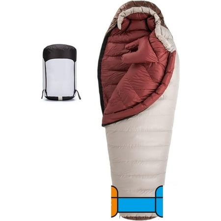 Sleeping Bag Ultralight Mummy Sleeping Bag Duck Down Sleeping Bag Winter Camping Sleeping Bag