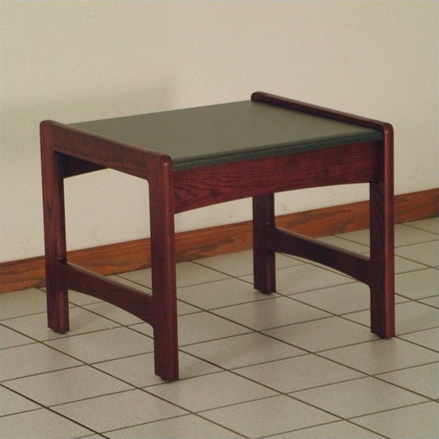 Dakota Wave Table d'Appoint en Acajou