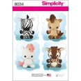 thumbnail image 2 of Simplicity One Size Stuffed Animals Pattern, 1 Each, 2 of 3