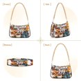 thumbnail image 7 of FORMRS Womens Shoulder Bag with Chain Strap Clutch Purse Cute Tote Handbag, Autumn Day Pattern, 7 of 7