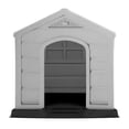 thumbnail image 3 of Casa Casita Hogar Refugio Interior Exterior Mascota Perro Ideal Raza Mediana Grande Plástica Resistente Confortable RIMAX, 3 of 6