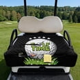 thumbnail image 2 of Xixirimido Golf Cart Seat Cover Quilted Golf Cart Seat Towel Blanket with 4 Pockets Fit for 2 Person Seats Carts Portable Travel Friendly Easy Carrying, Golf Time Grass Stars, 2 of 8