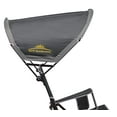 thumbnail image 3 of GCI Outdoor Sunshade Rocker Collapsible Rocking Chair & Outdoor Camping Chair with Canopy, Pewter, 3 of 4