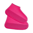 thumbnail image 1 of Cubrezapatos shamjiam impermeables de silicona Protectores de zapatos para lluvia Portátil Rojo 29cm, 1 of 8