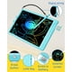 thumbnail image 2 of Tableta de escritura LCD TEKFUN Doodle Board de 10 pulgadas, azul, 2 of 7