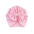 thumbnail image 1 of FOCUSNORM Baby's Hairband Cap Single Color Skin Friendly Soft Bow Headband Hat, 1 of 2