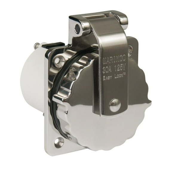 Marinco 303SSEL-BRV Power Inlet Port