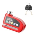 thumbnail image 1 of Waterproof Motorcycle Alarm Lock Bike Security Anti-theft 7mm Lock Pin Motorbike Padlocks MTB Disc Brake Lock Accessories, 1 of 5