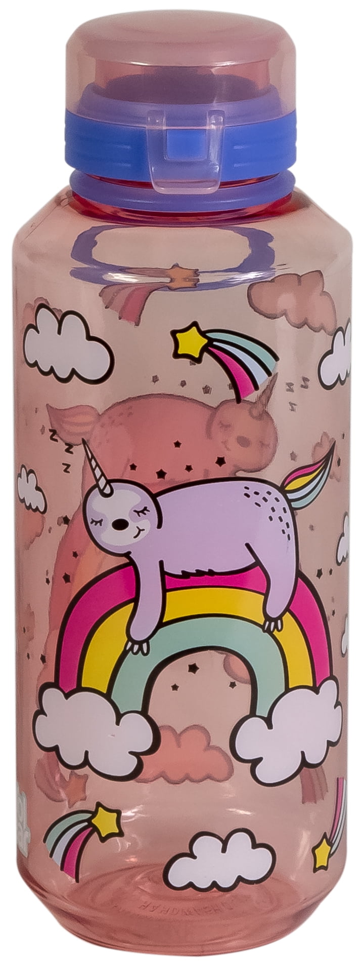 Cool Gear 16 Fluid Ounces. Absorb Bottle Rainbow. Great Bottle for Kids- Pink