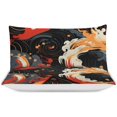 thumbnail image 3 of HAHDAXIA Soaring Clouds Abstract Magnificent Bedding Solid Comforter Set for All Seasons 3 Pieces(1 Comforter+2 Pillowcases) Soft Microfiber Bedding Set Twin(86"x70"), 3 of 7