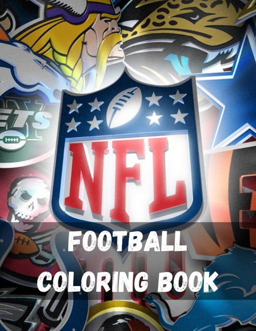 Football Coloring Book: NFL National Football League Fans Coloring Book