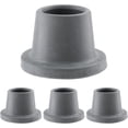 thumbnail image 1 of 1-1/8 Inch Replacement Feet for Shower Chair Bath Seat, 4 Pack Rubber Tips Non-Slip Bench, Suction Cup Feet, Metal Insert Reinforced for Stools (1-1/8" I.D, Grey), 1 of 6