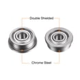 thumbnail image 3 of F623ZZ Flanged Ball Bearing, 3x10x4mm Chrome Steel Double Shielded ABEC1 Flange Bearings,20 Pack, 3 of 5
