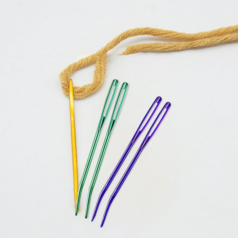 DIY Wool Yarn Needles For Childrens Sweater Weaving Plastic Knitting Page  Hook Tapestry, 7cm/9cm Length From Xiuping, $21.11
