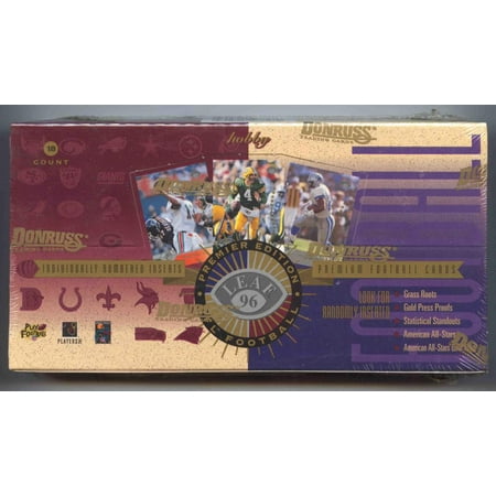 1996 Donruss Leaf Premier Edition Football Hobby Box