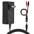 thumbnail image 1 of Cargador de batería Talentcell, 14,4 V, 3 A, con dos pinzas de cocodrilo, 110 V, 1 of 4