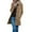 22#Khaki, variant on Women's Long Coats Single Breasted Pea Coat Winter Casual Blazer Jacket Trench Coat Blue M