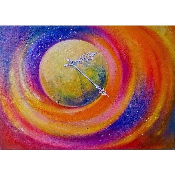 Pintura de diamante (DE1748) Cuadrado DIY Novedad Reloj 5D Imagen de diamantes de imitación 30x40cm FLhrweasw Nuevo