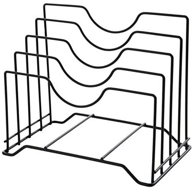 Lid Holder Storage Lid Pan Cupboard Pantry Rack Organizer Multifunctional Kitchen Cut Table Organizer Storage Holder