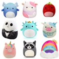 thumbnail image 3 of Almohada creativa con forma de animal, peluche de salamandra suave kawaii, regalo navideño para niños., 3 of 6