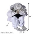 thumbnail image 5 of Crying Ghost With Voice Control Indoor/outdoor Halloween Decoration Decor Haunted House Vibrate Cover Face, 5 of 5